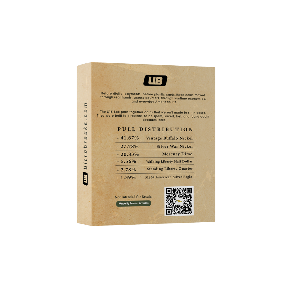 UltraBreaks The $15 Box | Vintage Coin Mystery Box