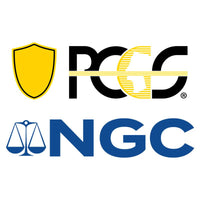 Authenticated & Graded by PCGS & NGC