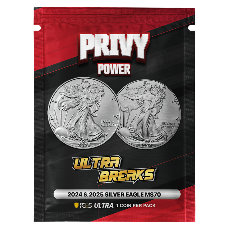 UltraBreaks Privy Power: Featuring 2025 & 2024 Silver Eagle MS70 & Gold Chase Coins