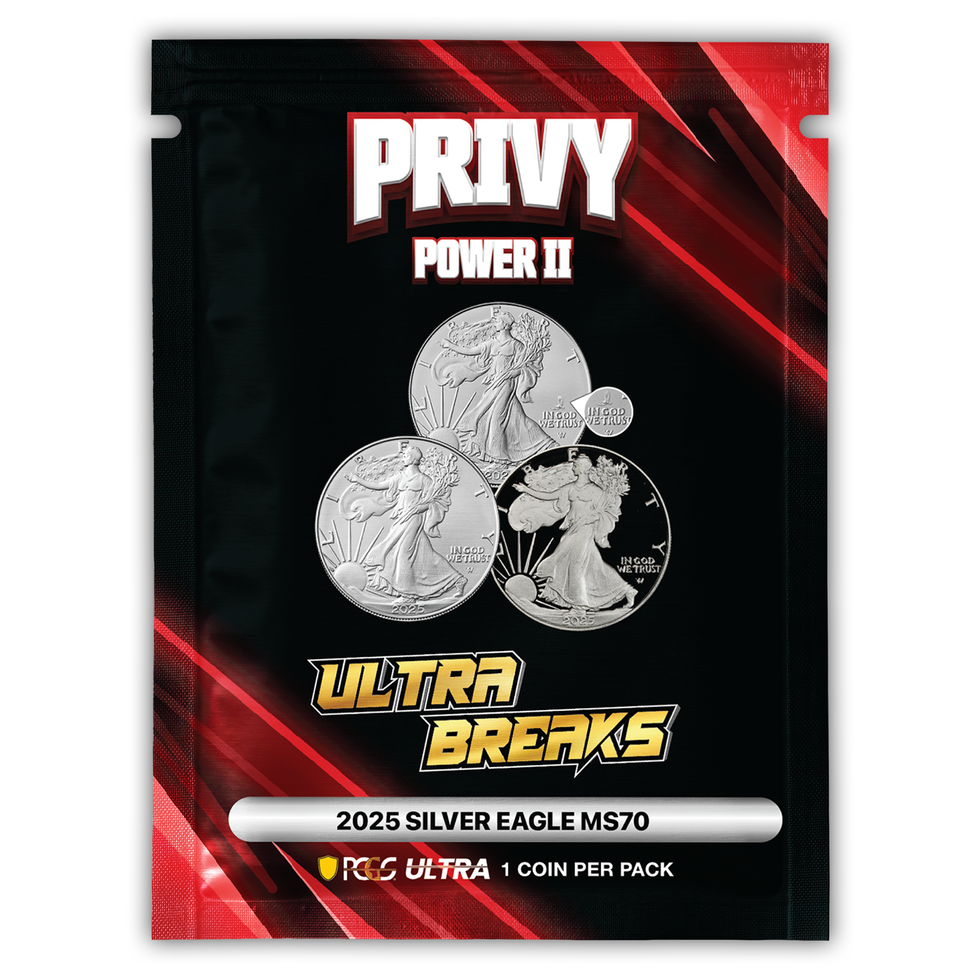 Y 50PRIUS 30% UltraBreaks Privy Power II: featuring 1 oz silver and Gold