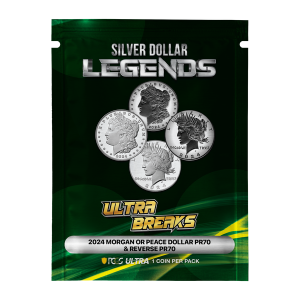 UltraBreaks Silver Dollar Legends II - Proof & Reverse Proof and Chase