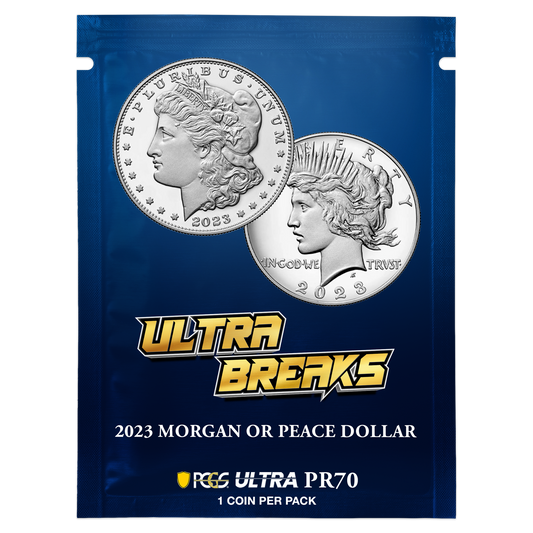 2023 Morgan or Peace Dollar PCGS PR70 Ultrabreaks Pack