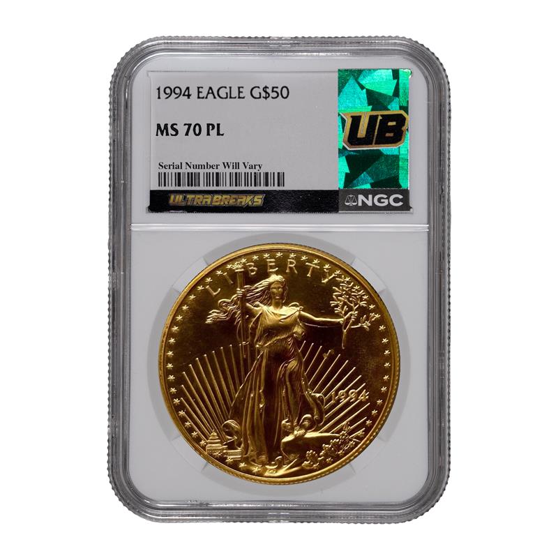 UltraBreaks Saved by the 90s Silver Eagle NGC Certified
